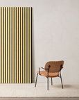DELUX Akustični drveni paneli 240x60 cm - Hrast