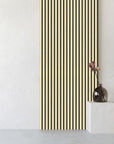 DELUX Akustični drveni paneli 270x60 cm - Bijeljeni Hrast