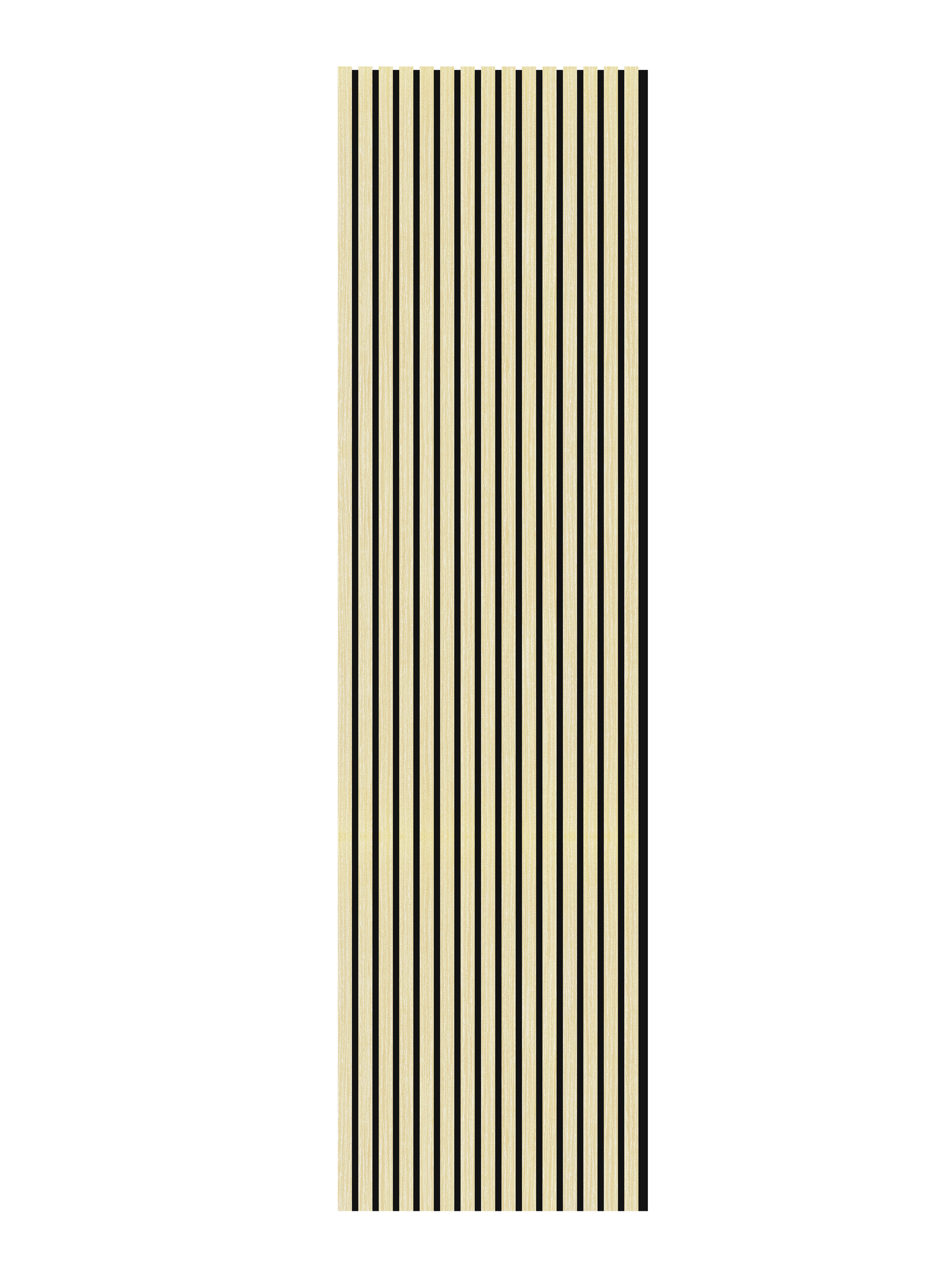 DELUX Akustični drveni paneli 270x60 cm - Bijeljeni Hrast