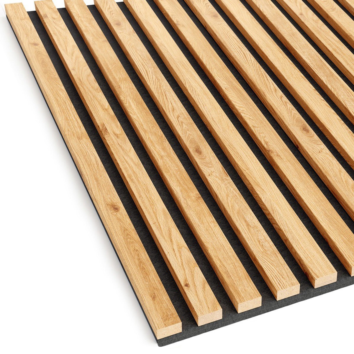 Akustični 3D drveni paneli 60x60 cm  - Prirodni Hrast