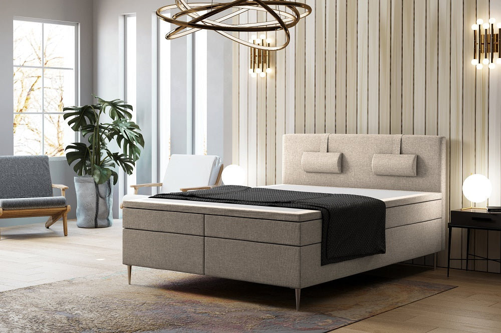 Boxspring Brooklyn u vasoj spavacoj sobi