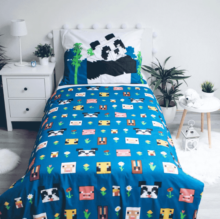 Dječja posteljina Minecraft