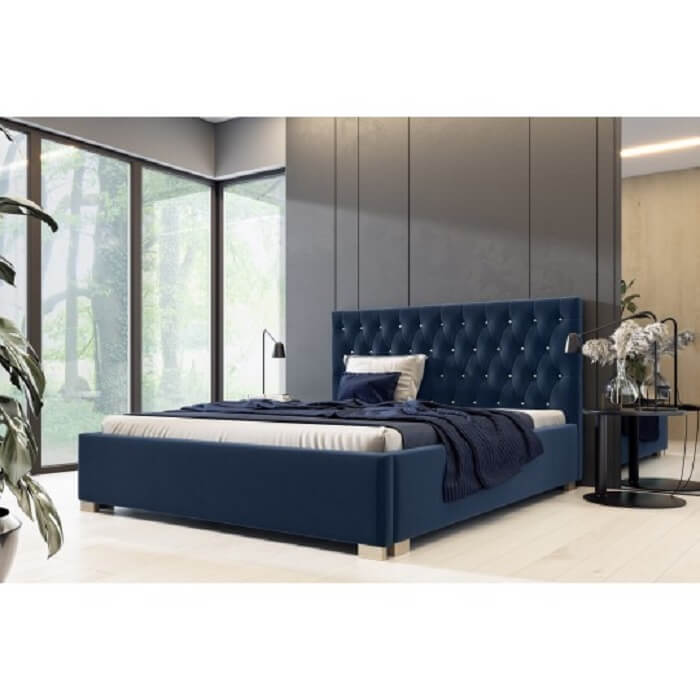Klasičan krevet Lena plavi