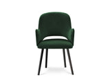 Blagovaonska stolica Velvet Marin Zelena