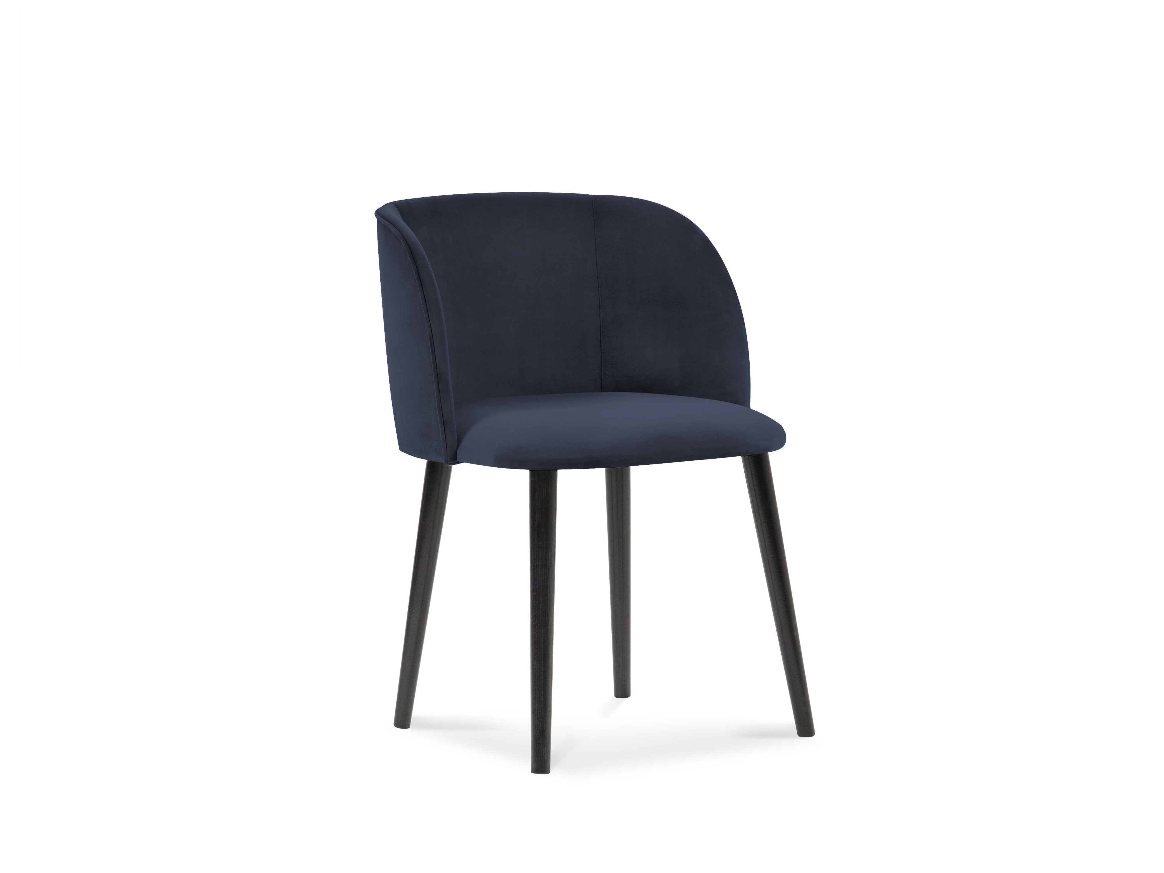 Blagovaonska stolica Velvet Nawajo Tamno plava