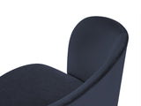 Blagovaonska stolica Velvet Nawajo Tamno plava
