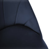 Blagovaonska stolica  Velvet Ventura Tamno plava