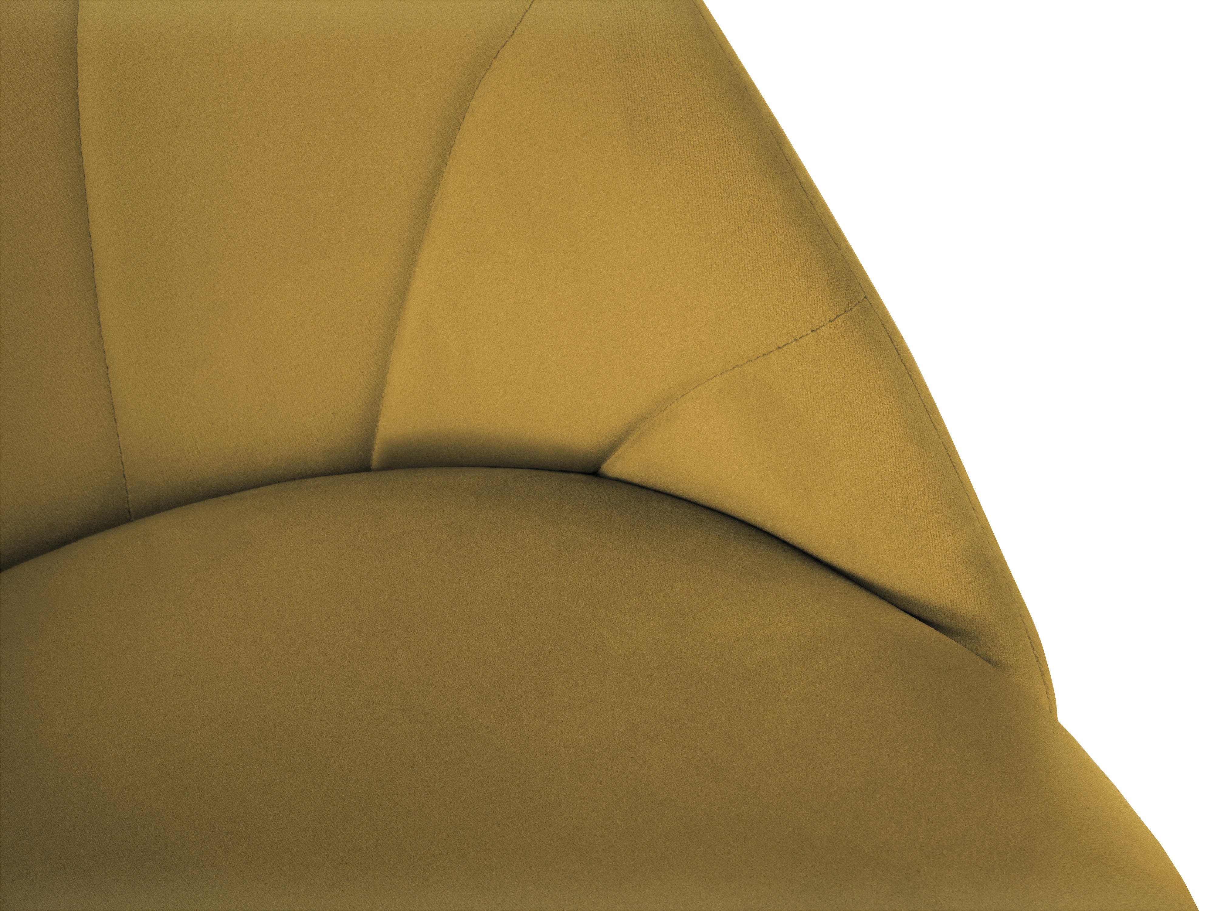 Blagovaonska stolica Velvet Ventura Žuta