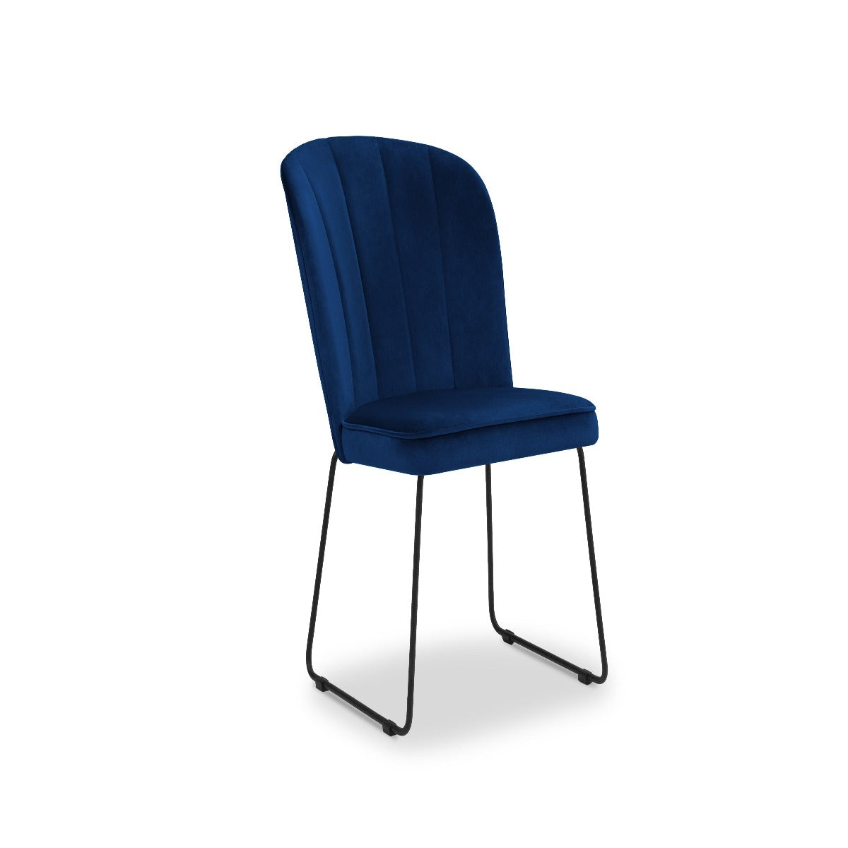 Blagovaonska stolica Velvet Cabri Plava