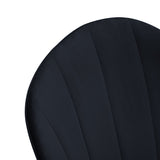 Blagovaonska stolica Velvet Cabri Tamno plava