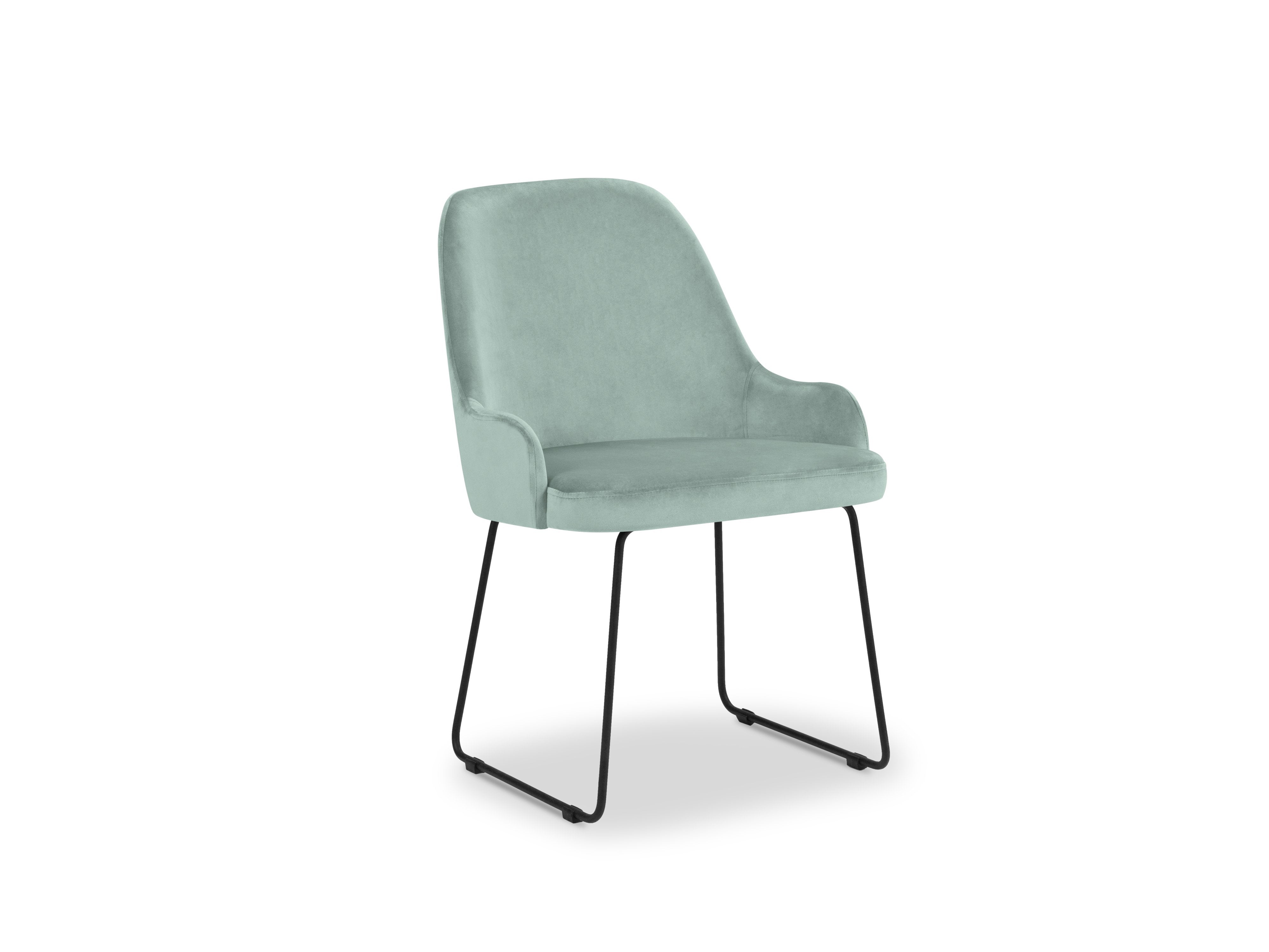 Blagovaonska stolica Velvet Olivine Pistacija zelena