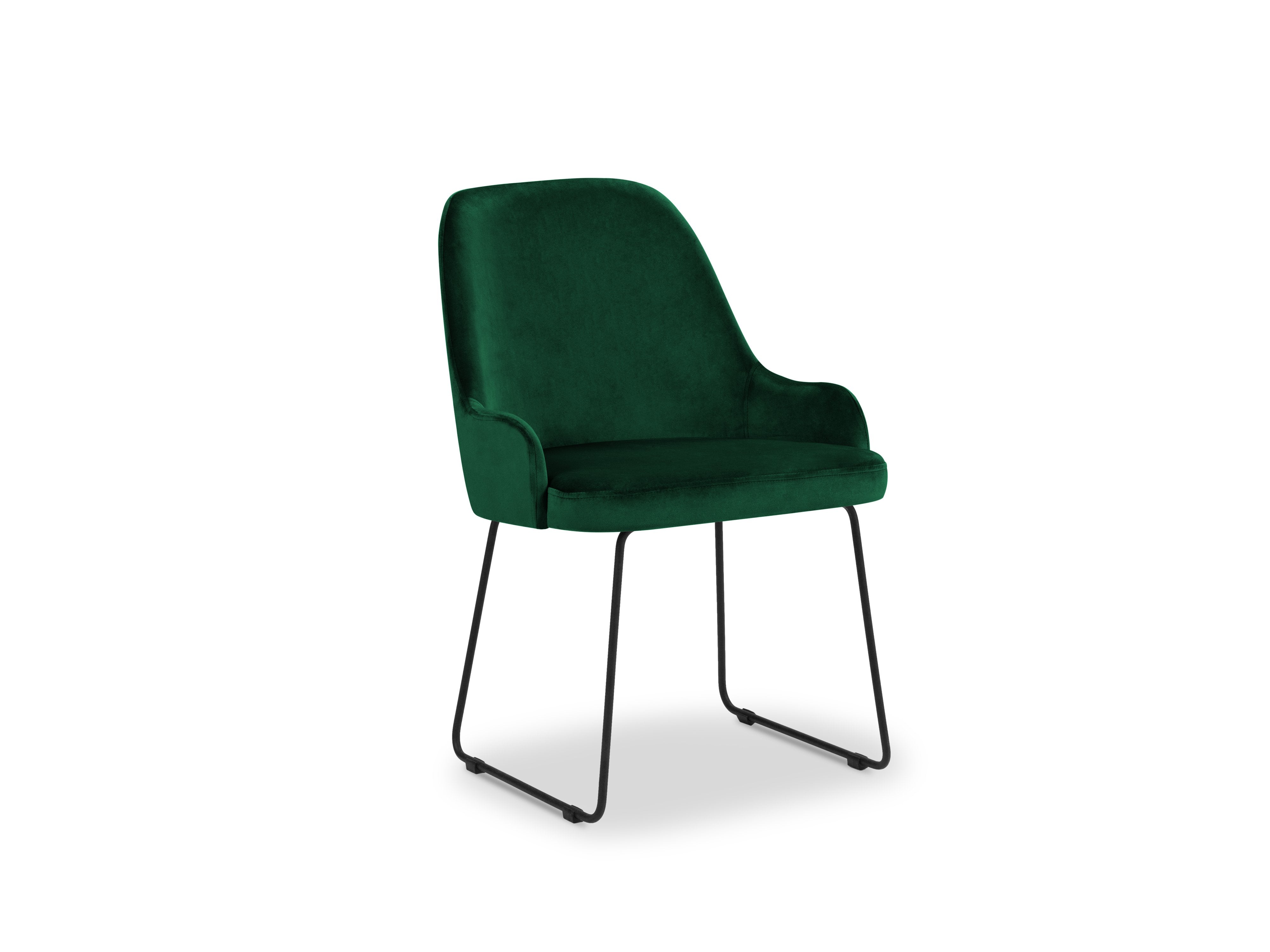 Blagovaonska stolica Velvet Olivine Tamno zelena