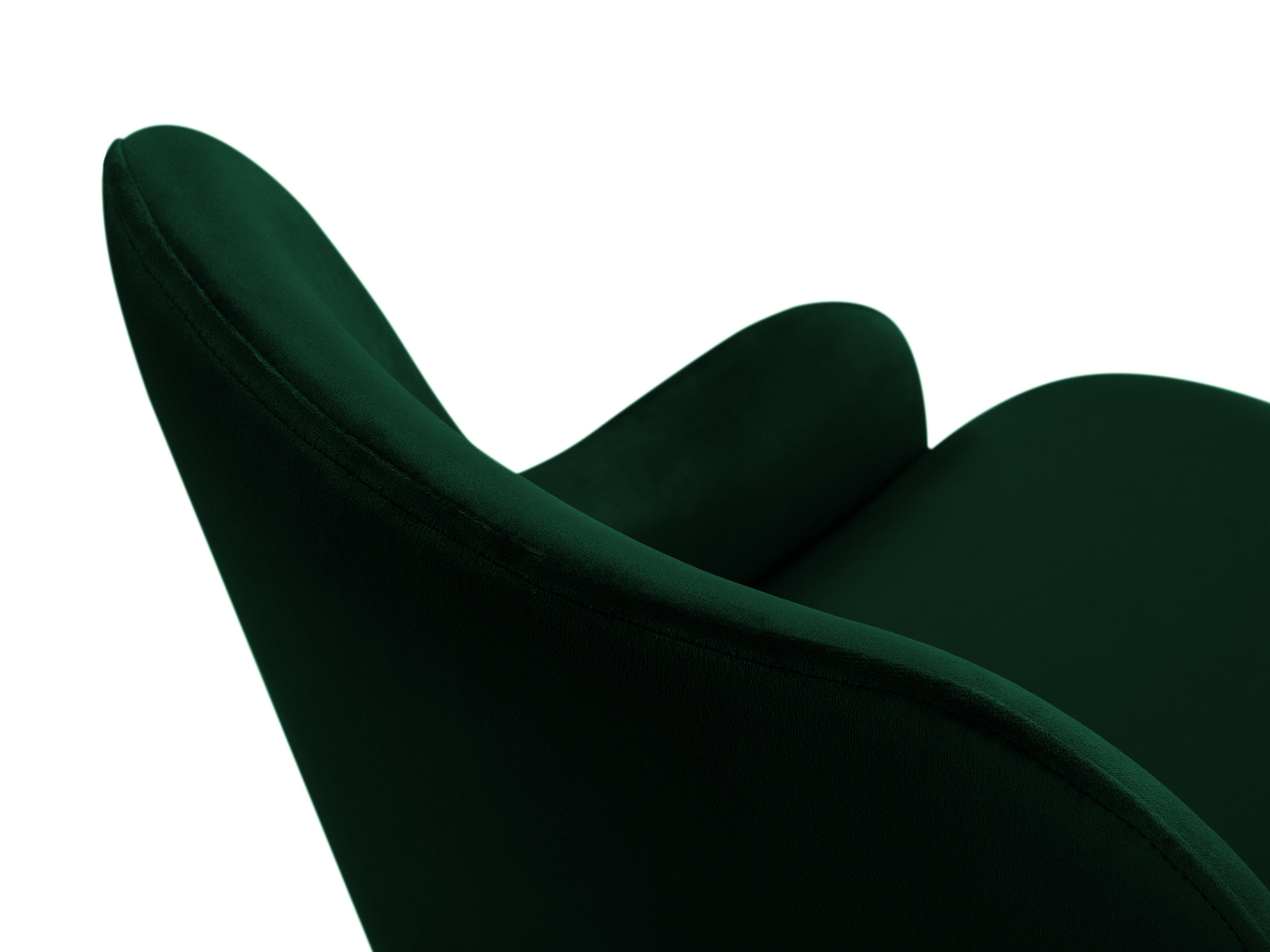 Blagovaonska stolica Velvet Olivine Tamno zelena