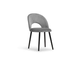 Blagovaonska stolica Velvet Tanti Svijetlo siva