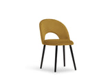 Blagovaonska stolica Velvet Tanti Žuta