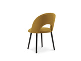 Blagovaonska stolica Velvet Tanti Žuta