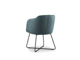 Blagovaonska stolica Velvet Neo Petrol zelena