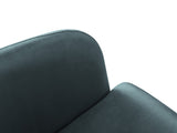 Blagovaonska stolica Velvet Neo Petrol zelena