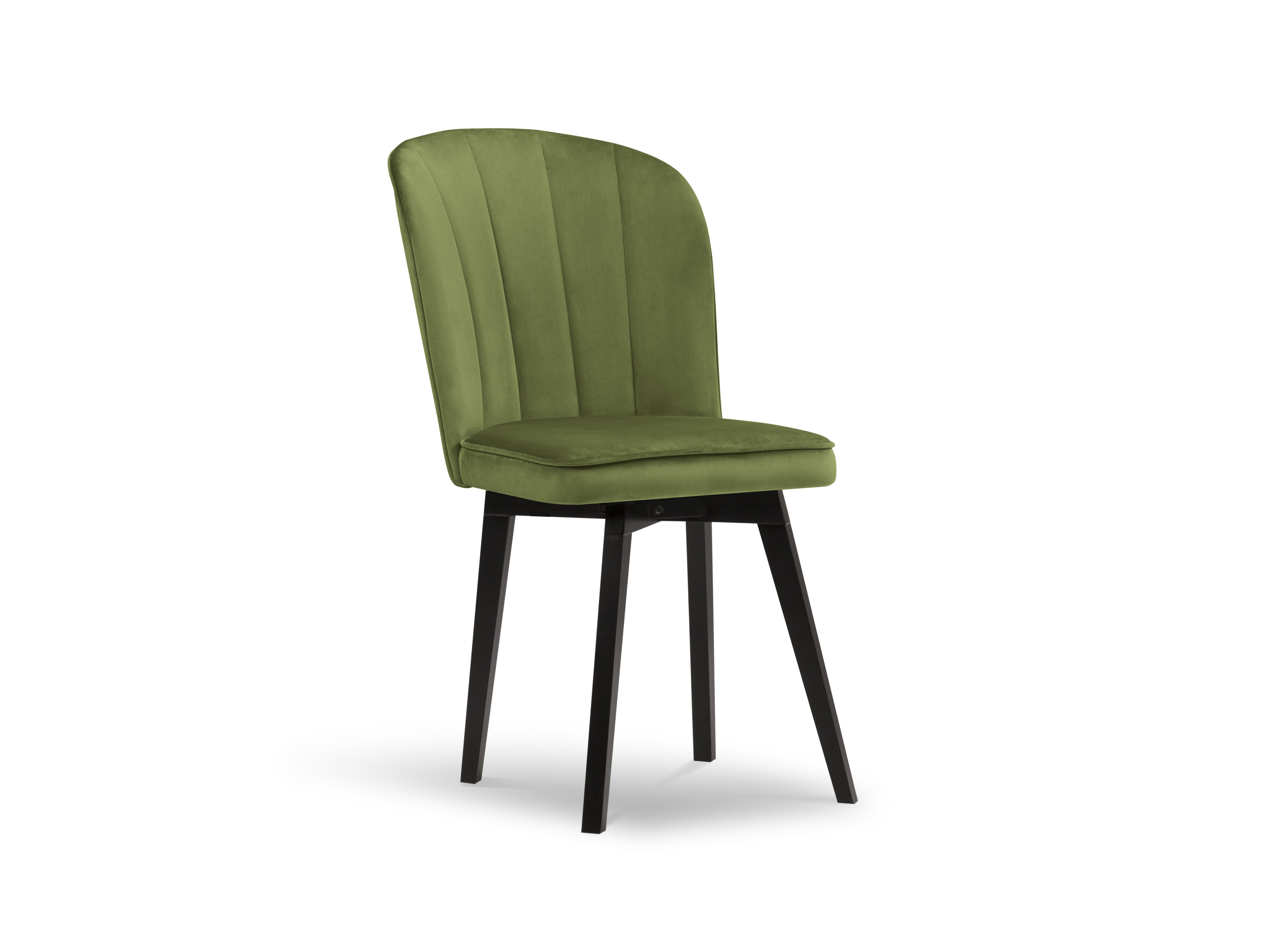 Blagovaonska stolica Velvet Skarn Svijetlo zelena