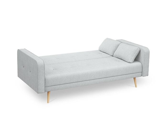 Sofa na razvlačenje Jasper Svijetlo siva - strukturirana tkanina