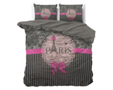 Posteljina I Love Paris Pink