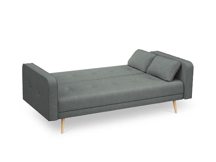 Sofa na razvlačenje Jasper Siva - strukturirana tkanina
