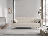 Sofa na razvlačenje Jasper Bež - strukturirana tkanina